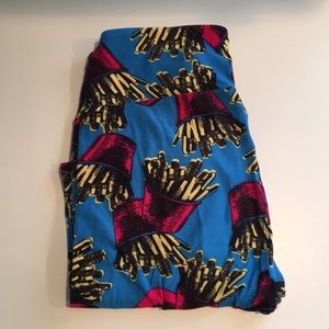 LuLaRoe French Fry Leggings